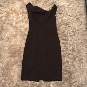 Cache Brown Fitted Dress Size 8
